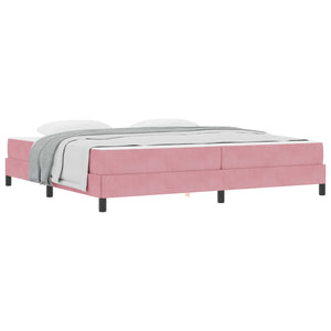 Boxspringbett Rosa 200x220 cm mit Matratze