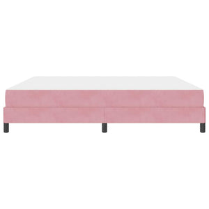 Boxspringbett Rosa 200x220 cm mit Matratze