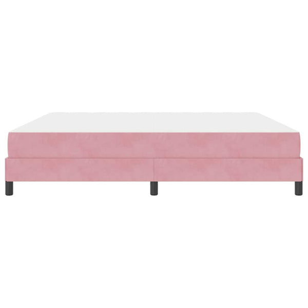 Boxspringbett Rosa 200x220 cm mit Matratze
