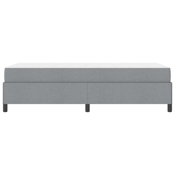Boxspringbett Hellgrau 80x200 cm