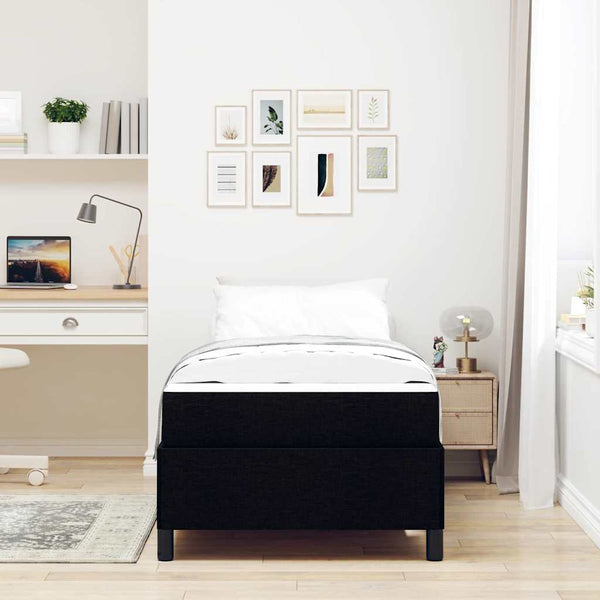 Boxspringbett Schwarz 80x200 cm