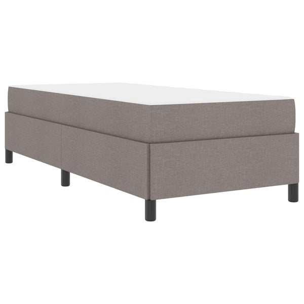 vidaXL Lit coffre beige-gris 80 x 200 cm Tissu