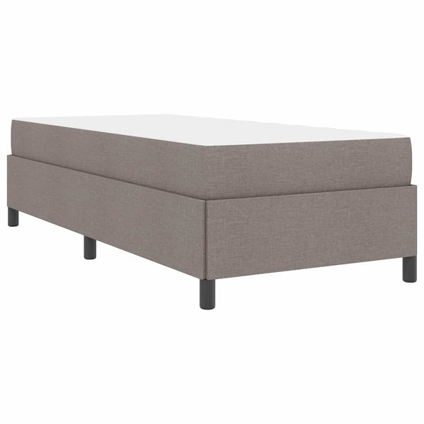 vidaXL Lit coffre beige-gris 80 x 200 cm Tissu