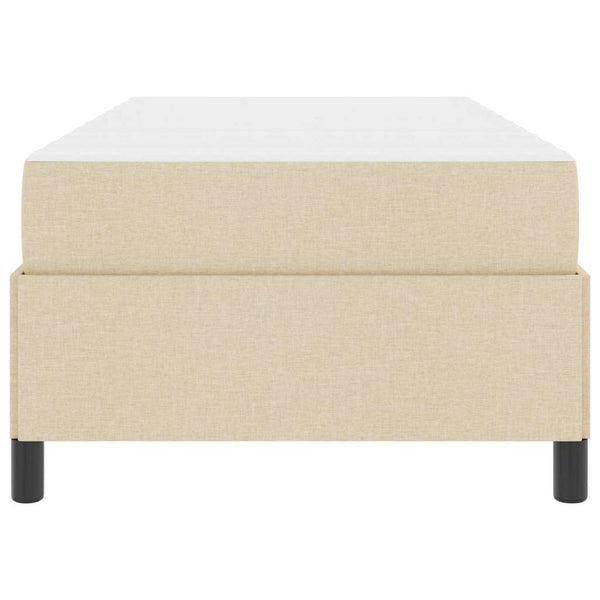 Boxspringbett Creme 80x200 cm