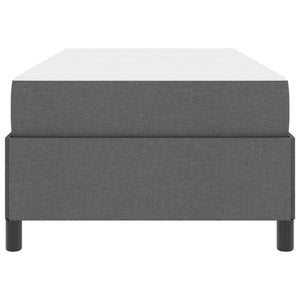 Boxspringbett Dunkelgrau 90x200 cm