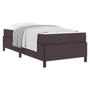 Boxspringbett Dunkelbraun 90x200 cm