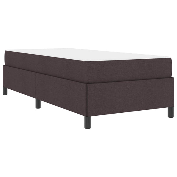 Boxspringbett Dunkelbraun 90x200 cm