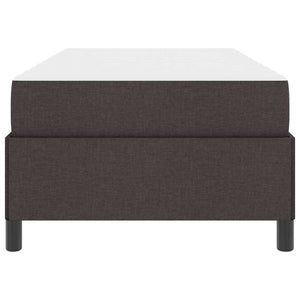 Boxspringbett Dunkelbraun 90x200 cm