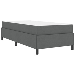 Boxspringbett Dunkelgrau 100x200 cm