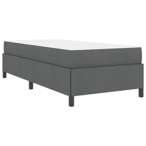 Boxspringbett Dunkelgrau 100x200 cm