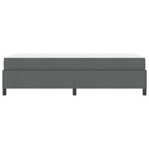 Boxspringbett Dunkelgrau 100x200 cm