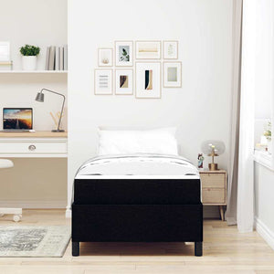 Boxspringbett Schwarz 100x200 cm
