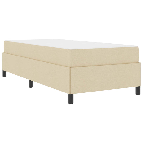 Boxspringbett Creme 100x200 cm
