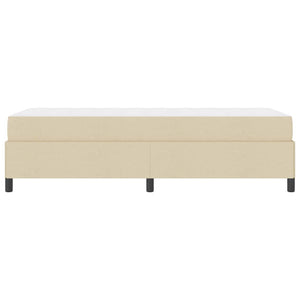 Boxspringbett Creme 100x200 cm