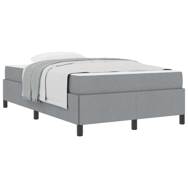 Boxspringbett Hellgrau 120x190 cm