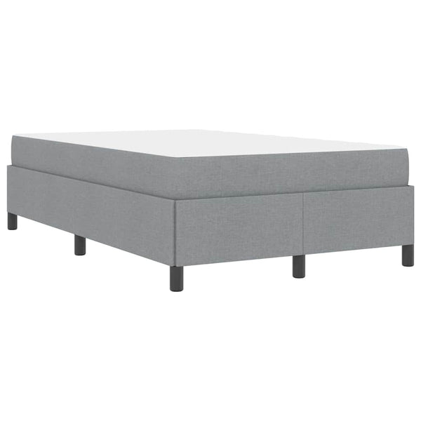 Boxspringbett Hellgrau 120x190 cm
