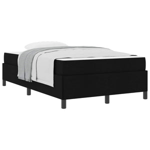 Boxspringbett Schwarz 120x190 cm Stoffbezug
