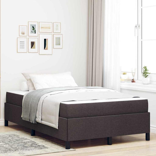 Boxspringbett Dunkelbraun 120x190 cm