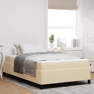 Boxspringbett Creme 120x190 cm