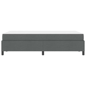 Boxspringbett Dunkelgrau 120x200 cm