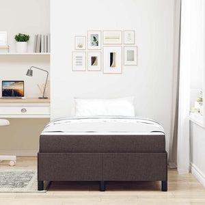 Boxspringbett Dunkelbraun 120x200 cm