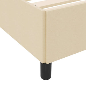 Boxspringbett Creme 120x200 cm