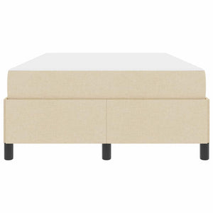 Boxspringbett Creme 120x200 cm