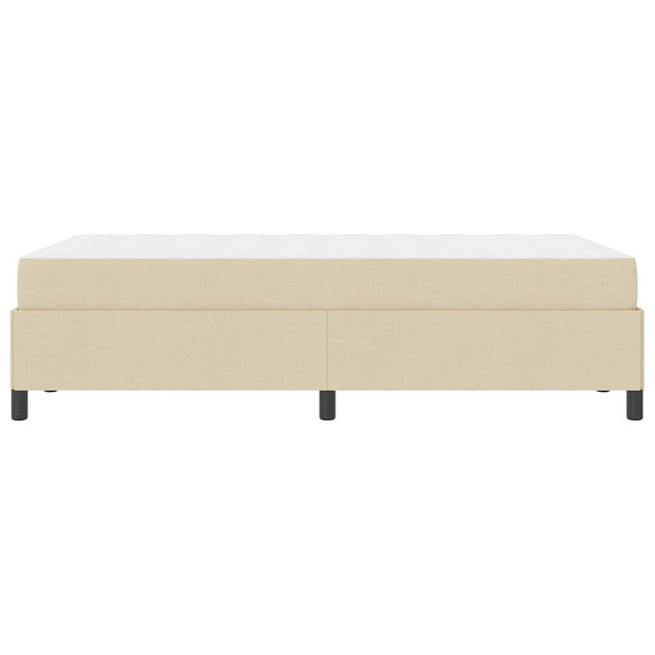 Boxspringbett Creme 120x200 cm