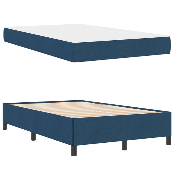 Boxspringbett Blau 120x200 cm