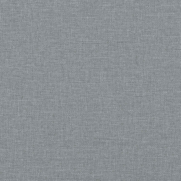 vidaXL Lit tapissier gris clair 140 x 200 cm tissu