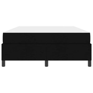 Lit coffre vidaXL noir 140 x 200 cm en tissu