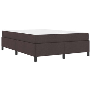 Boxspringbett Dunkelbraun 140x200 cm