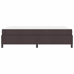 Boxspringbett Dunkelbraun 140x200 cm