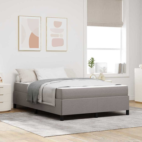 Boxspringbett Taupe 140x200 cm