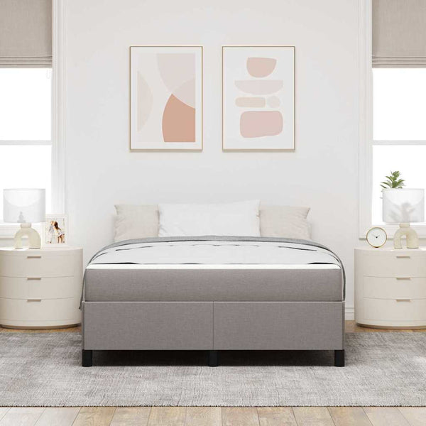 Boxspringbett Taupe 140x200 cm