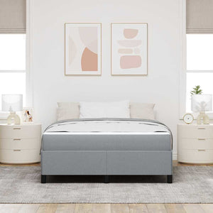 Boxspringbett Hellgrau 160x200 cm