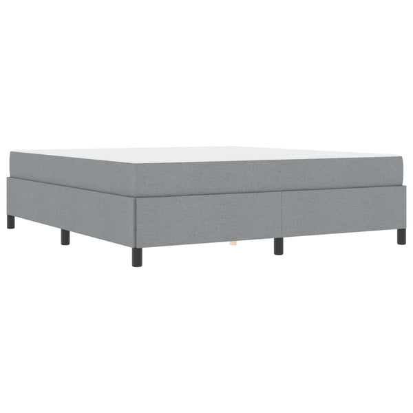 Boxspringbett Hellgrau 180x200 cm