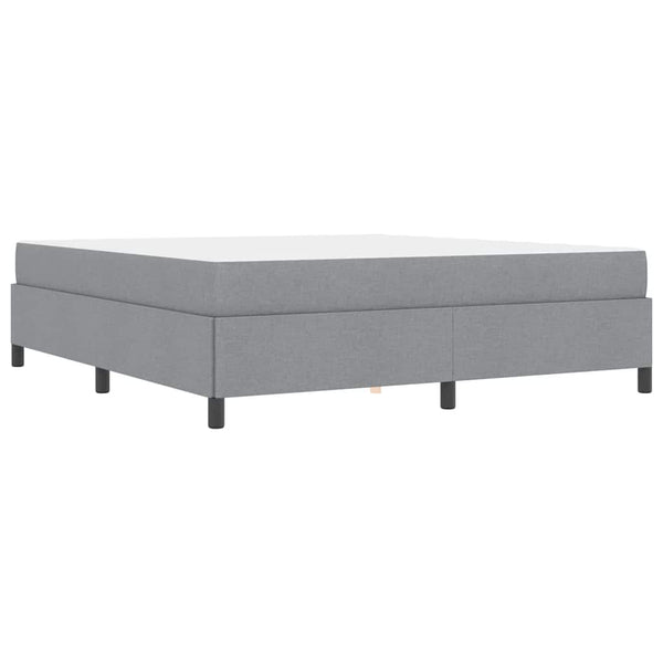 Boxspringbett Hellgrau 180x200 cm