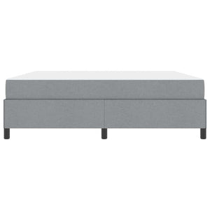 Boxspringbett Hellgrau 180x200 cm