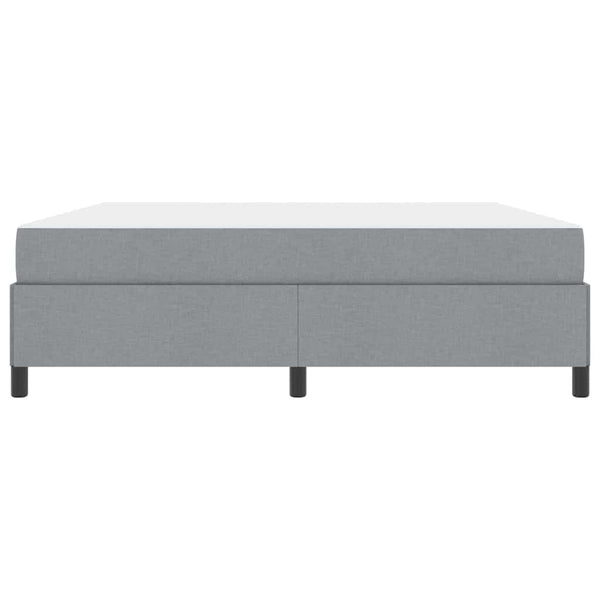 Boxspringbett Hellgrau 180x200 cm