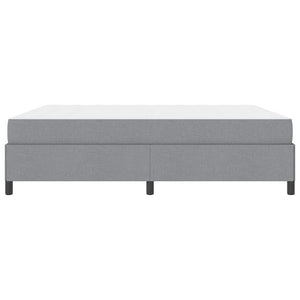 Boxspringbett Hellgrau 180x200 cm