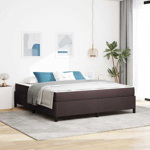 Boxspringbett Dunkelbraun 180x200 cm