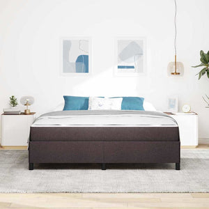 Boxspringbett Dunkelbraun 180x200 cm