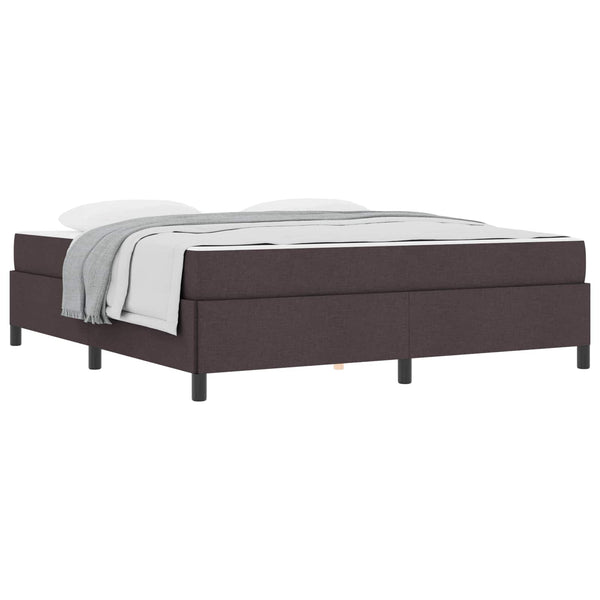 Boxspringbett Dunkelbraun 180x200 cm