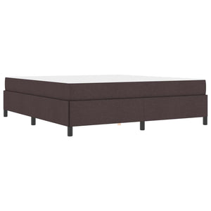 Boxspringbett Dunkelbraun 180x200 cm