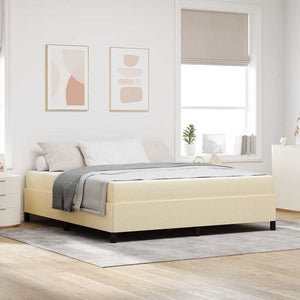 Boxspringbett Creme 180x200 cm
