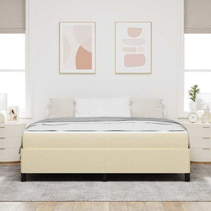 Boxspringbett Creme 180x200 cm
