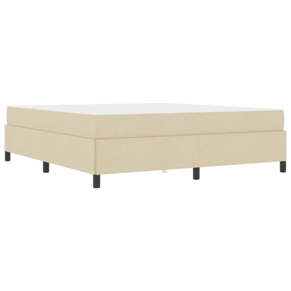 Boxspringbett Creme 180x200 cm