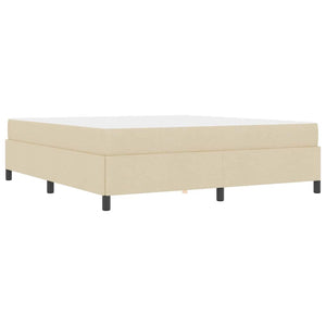 Boxspringbett Creme 180x200 cm