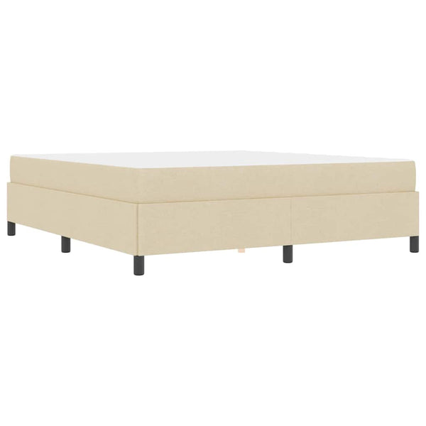 Boxspringbett Creme 180x200 cm